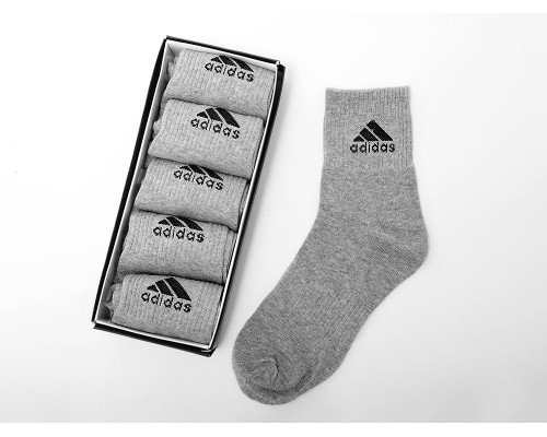 Носки длинные Adidas - 5 пар