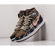 Кроссовки Nike Air Jordan 1 Mid x Travis Scott