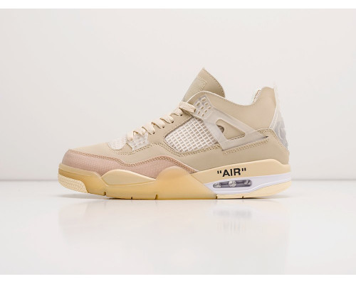 Кроссовки Nike x OFF White Air Jordan 4 Retro