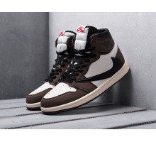 Кроссовки Nike Air Jordan 1 Mid x Travis Scott