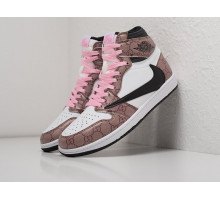 Кроссовки Nike Air Jordan 1 Mid x Travis Scott